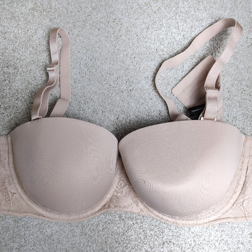 Torrid Curve Tan Push up Bra Size 40D